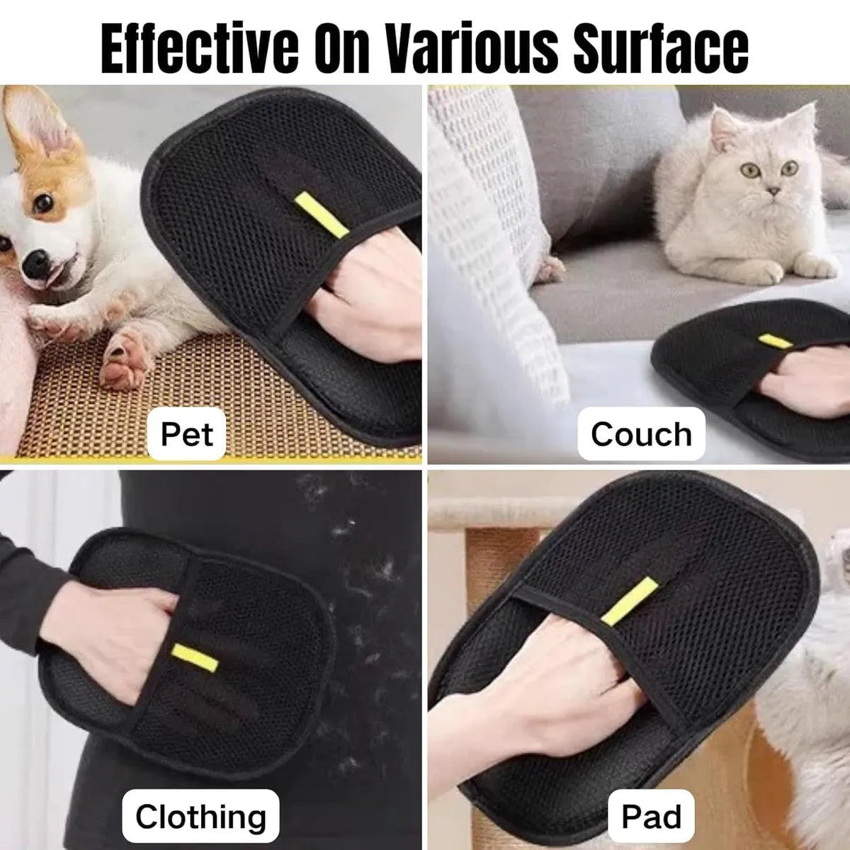 Electrostatic Pet Hair Removal Glove